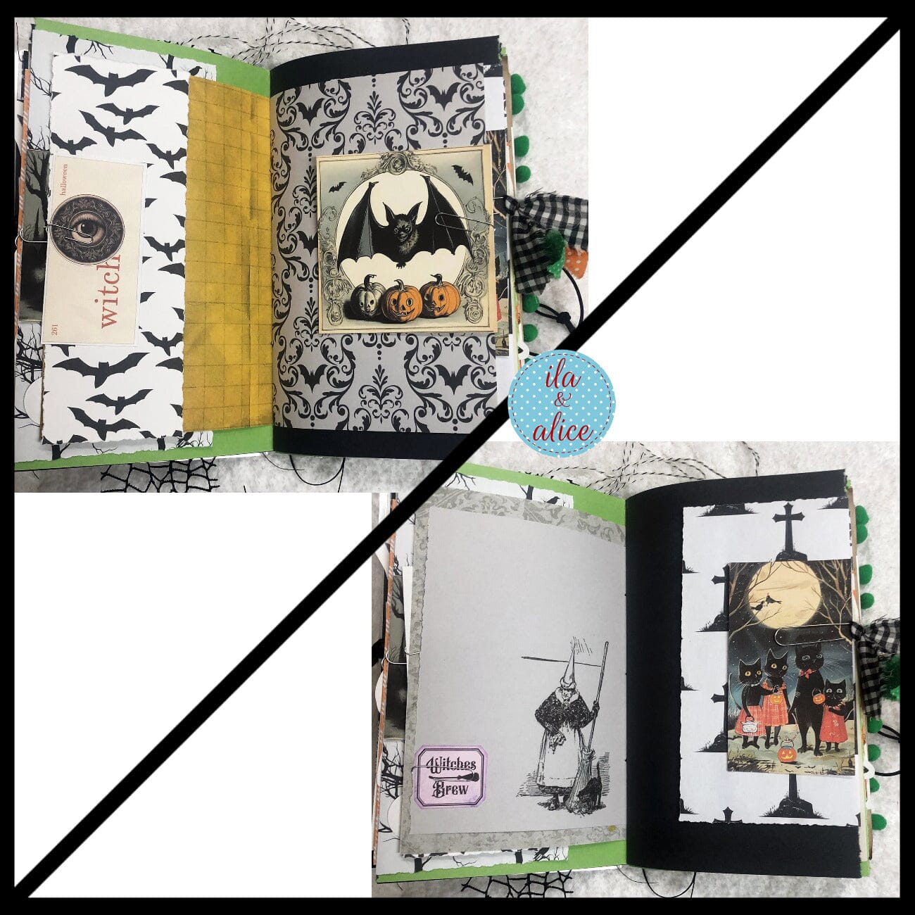Witches & Pumpkins Oh My! Halloween Junk Journal #3 Journal ila & alice