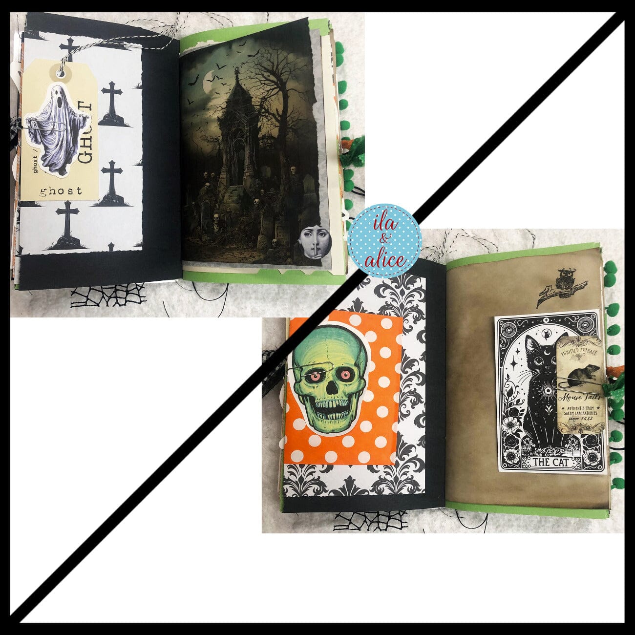 Witches & Pumpkins Oh My! Halloween Junk Journal #1 Journal ila & alice