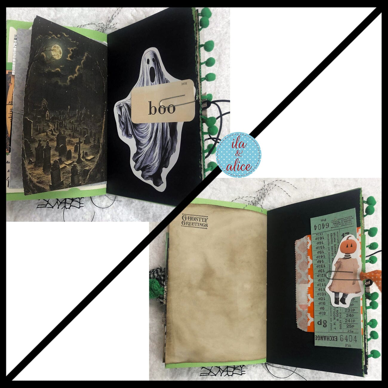 Witches & Pumpkins Oh My! Halloween Junk Journal #3 Journal ila & alice