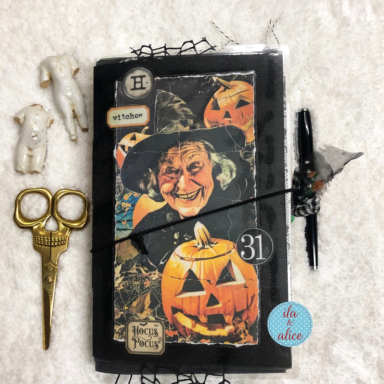 Witches & Pumpkins Oh My! Halloween Junk Journal #3 Journal ila & alice 